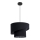 Candelabro suspenso LORI 1×E27/60W/230V Preto
