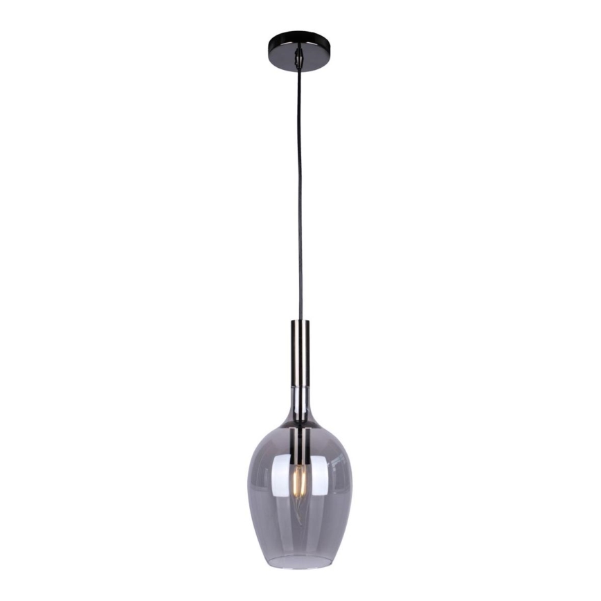 Candelabro suspenso LUGANO 1xE14/40W/230V cinzento