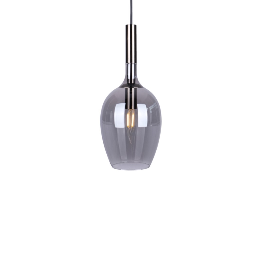 Candelabro suspenso LUGANO 1xE14/40W/230V cinzento