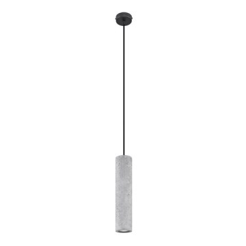 Candelabro suspenso LUVO 1xGU10/40W/230V betão/preto