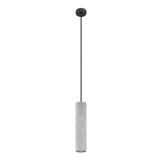 Candelabro suspenso LUVO 1xGU10/40W/230V betão/preto