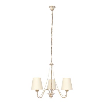 Candelabro suspenso MALBO 3xE27/15W/230V bege