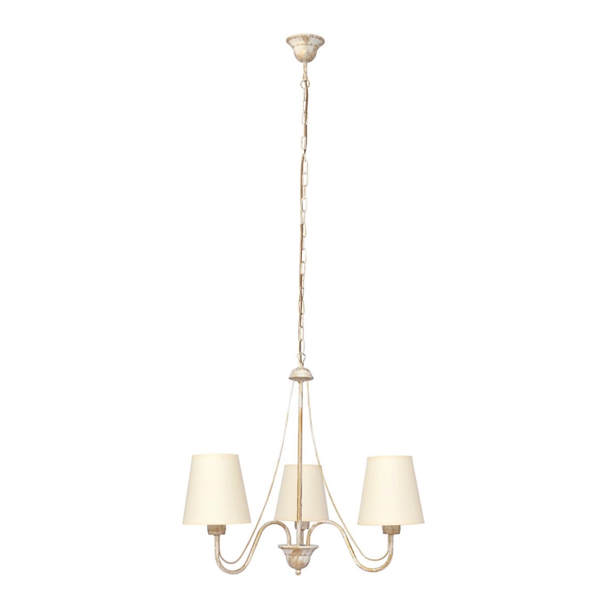 Candelabro suspenso MALBO 3xE27/15W/230V bege