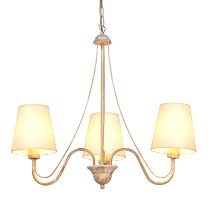 Candelabro suspenso MALBO 3xE27/15W/230V bege