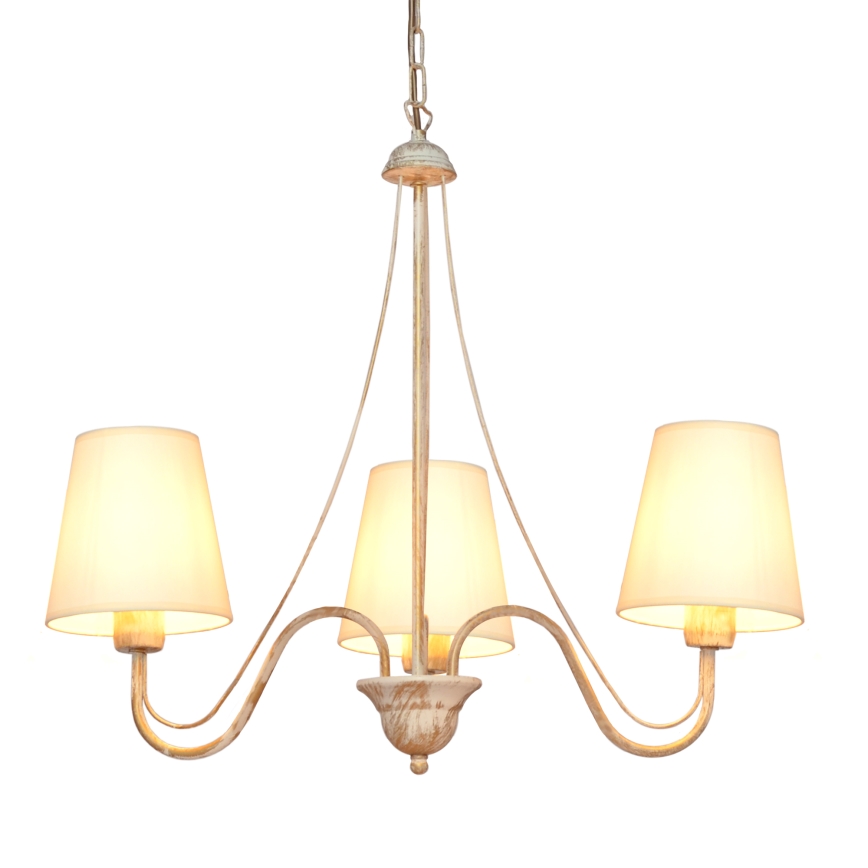 Candelabro suspenso MALBO 3xE27/15W/230V bege