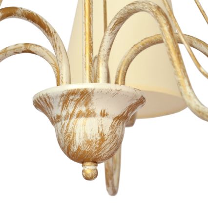 Candelabro suspenso MALBO 3xE27/15W/230V bege