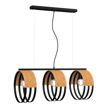 Candelabro suspenso MALM 3xE27/60W/230V