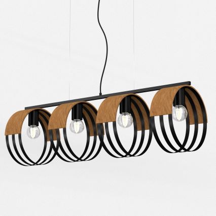 Candelabro suspenso MALM 4xE27/60W/230V