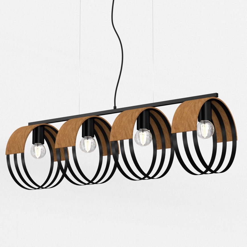 Candelabro suspenso MALM 4xE27/60W/230V
