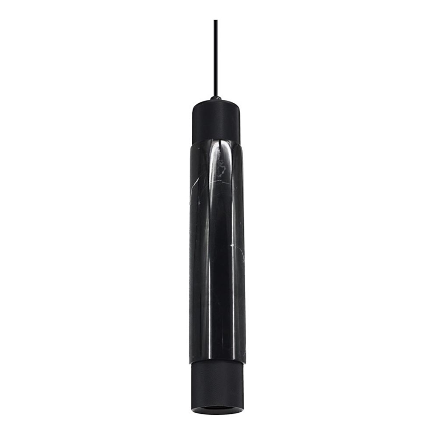 Candelabro suspenso MARBLE 1xGU10/8W/230V preto
