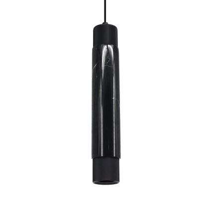 Candelabro suspenso MARBLE 1xGU10/8W/230V preto