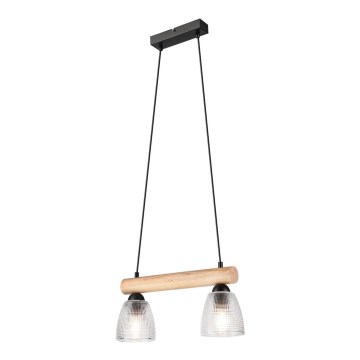 Candelabro suspenso MARGIT 2xE27/60W/230V faia