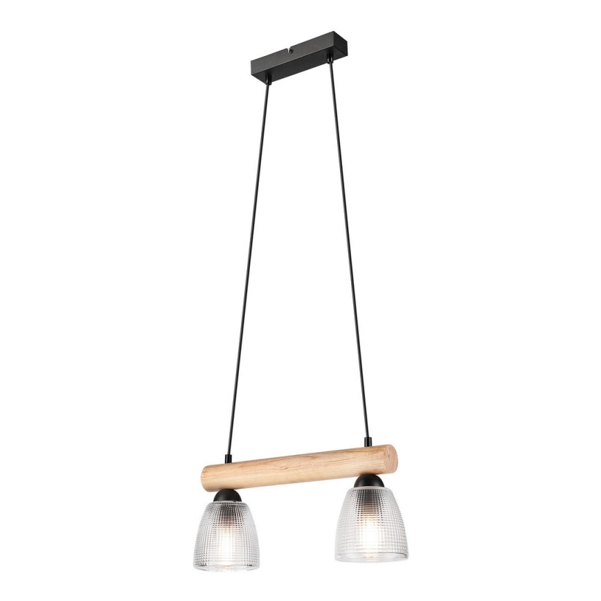 Candelabro suspenso MARGIT 2xE27/60W/230V faia