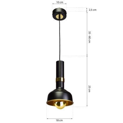 Candelabro suspenso MARGO 1xLED/5,5W/230V