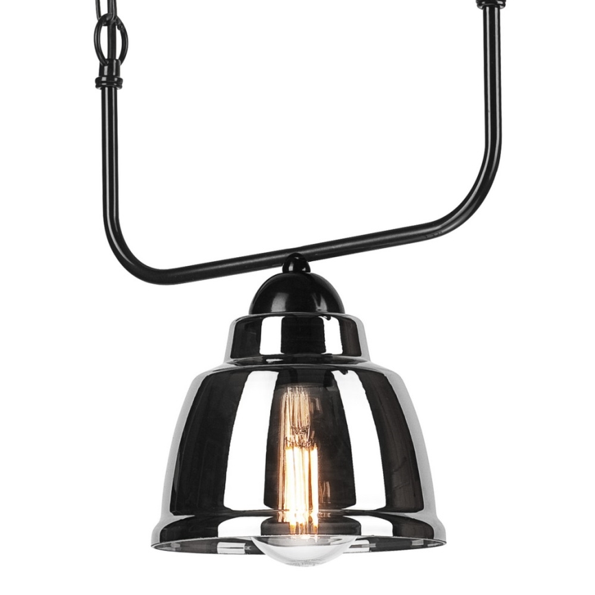 Candelabro suspenso MARIO 1xE27/60W/230V cromado