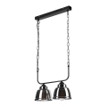 Candelabro suspenso MARIO 2xE27/60W/230V cromado