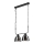 Candelabro suspenso MARIO 2xE27/60W/230V cromado