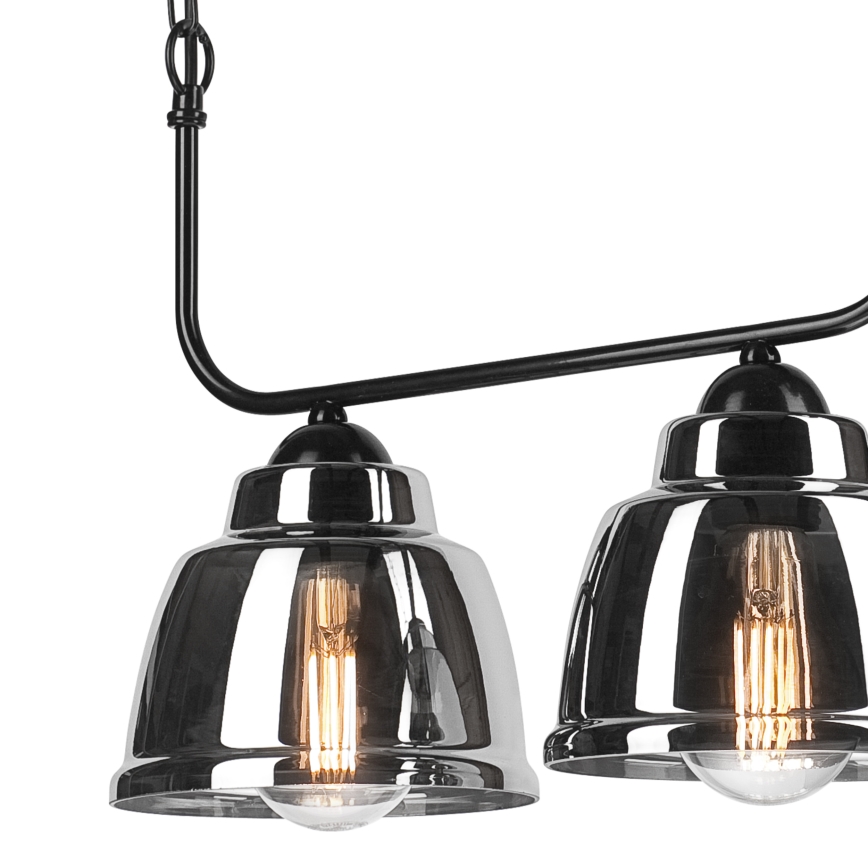 Candelabro suspenso MARIO 3xE27/60W/230V cromado