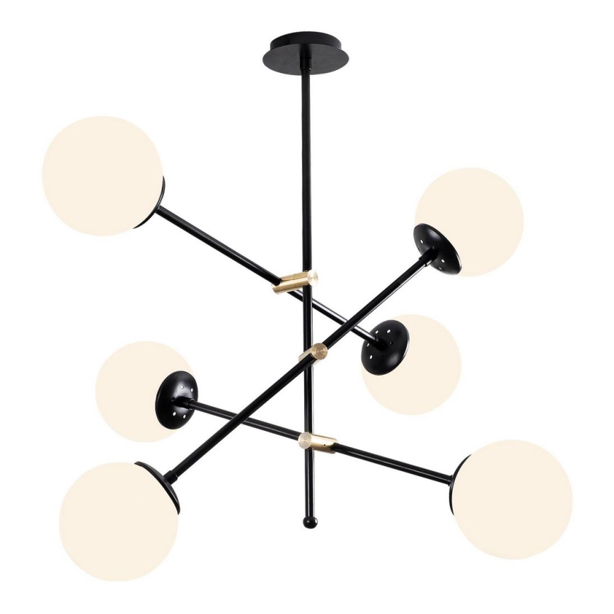 Candelabro suspenso MARTI 6xE27/100W/230V