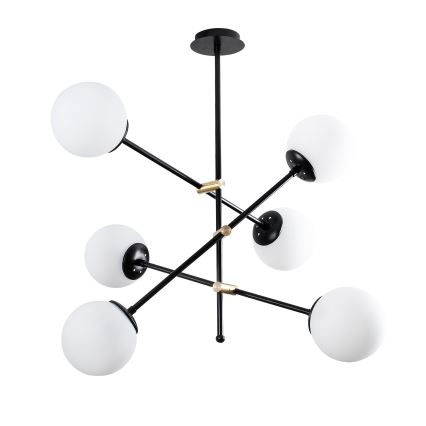 Candelabro suspenso MARTI 6xE27/100W/230V