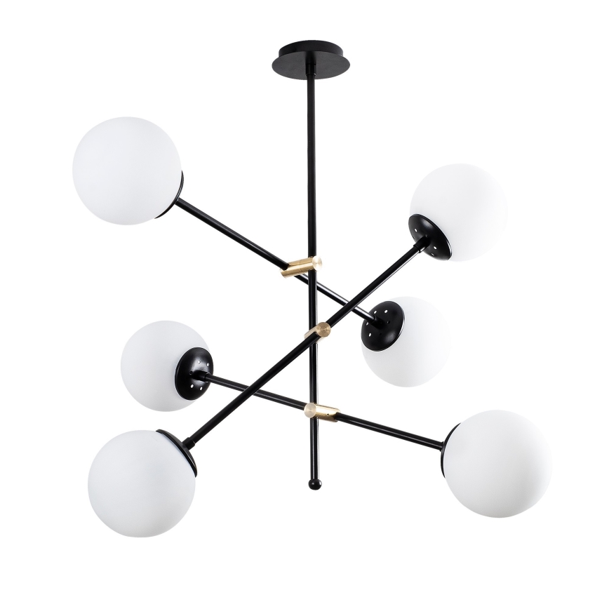 Candelabro suspenso MARTI 6xE27/100W/230V