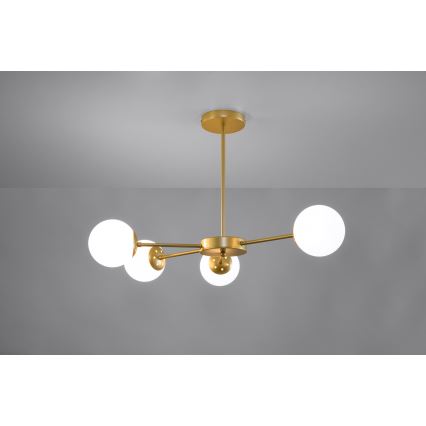 Candelabro suspenso MATI 4xG9/20W/230V dourado
