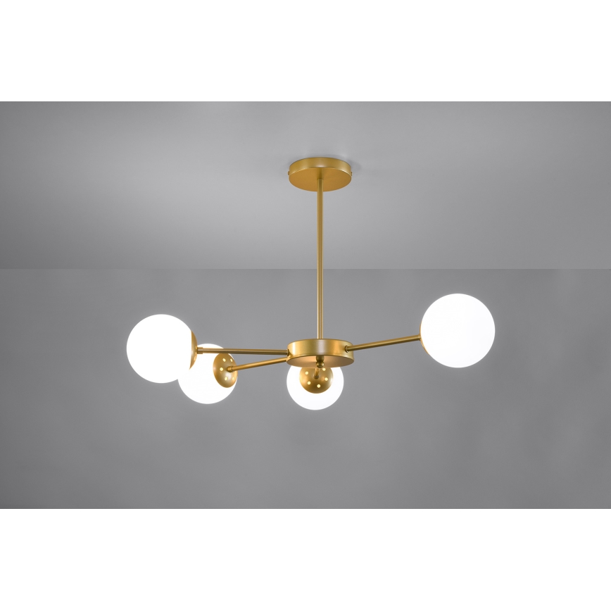 Candelabro suspenso MATI 4xG9/20W/230V dourado