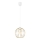 Candelabro suspenso MATT 1xE27/60W/230V branco/dourado