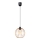 Candelabro suspenso MATT 1xE27/60W/230V preto/cobre