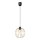 Candelabro suspenso MATT 1xE27/60W/230V preto/dourado