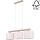 Candelabro suspenso MERCEDES 3xE27/40W/230V creme/carvalho – FSC certificado