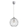Candelabro suspenso MERCURE 1xE27/15W/230V cinzento