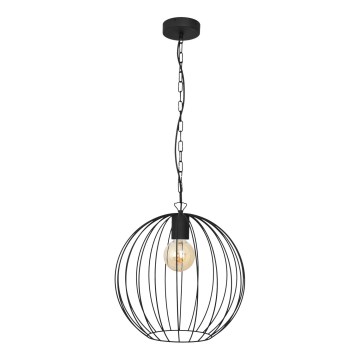 Candelabro suspenso MERCURE 1xE27/15W/230V preto