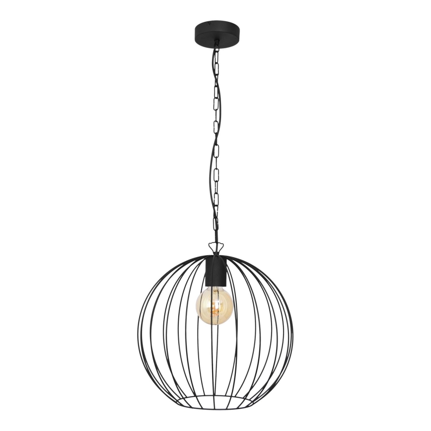 Candelabro suspenso MERCURE 1xE27/15W/230V preto