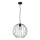 Candelabro suspenso MERCURE 1xE27/15W/230V preto