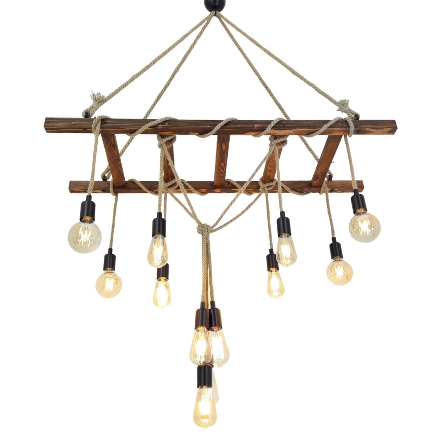 Candelabro suspenso MERDIVEN 12xE27/40W/230V