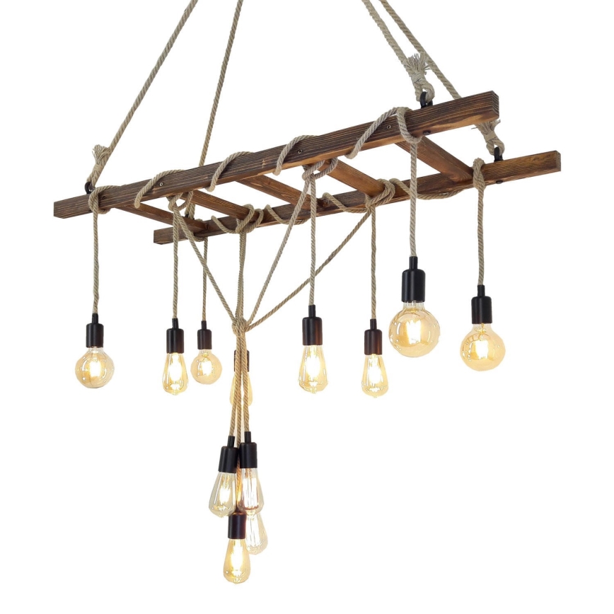 Candelabro suspenso MERDIVEN 12xE27/40W/230V