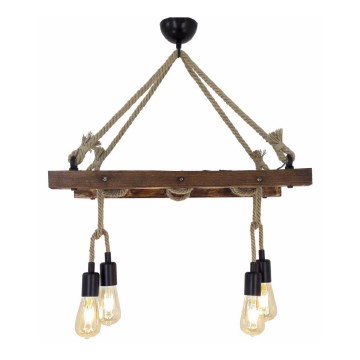 Candelabro suspenso MERDIVEN 4xE27/40W/230V