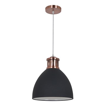 Candelabro suspenso METAL 1xE27/15W/230V cobre/preto