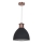 Candelabro suspenso METAL 1xE27/15W/230V cobre/preto