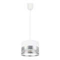 Candelabro suspenso MILO 1xE27/60W/230V prateado