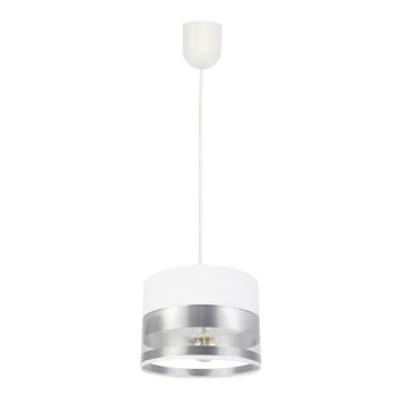 Candelabro suspenso MILO 1xE27/60W/230V prateado