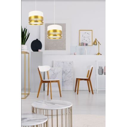 Candelabro suspenso MILO 2xE27/60W/230V dourado