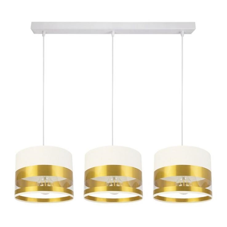 Candelabro suspenso MILO 3xE27/60W/230V dourado