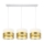 Candelabro suspenso MILO 3xE27/60W/230V dourado