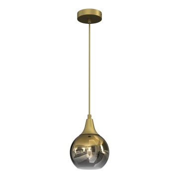 Candelabro suspenso MONTE 1xE27/60W/230V d. 15 cm dourada
