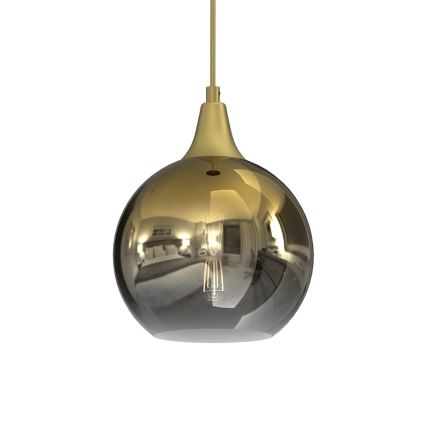 Candelabro suspenso MONTE 1xE27/60W/230V d. 20 cm dourada