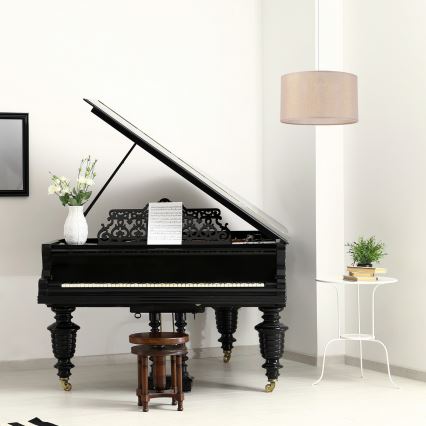 Candelabro suspenso MONTE 1xE27/60W/230V dourado