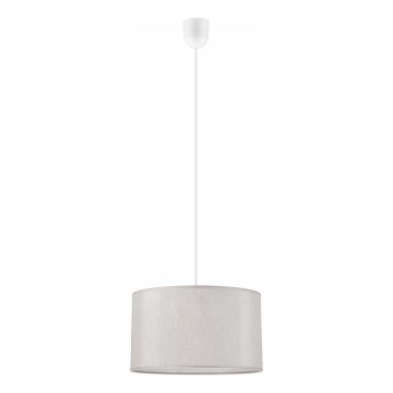 Candelabro suspenso MONTE 1xE27/60W/230V prateado