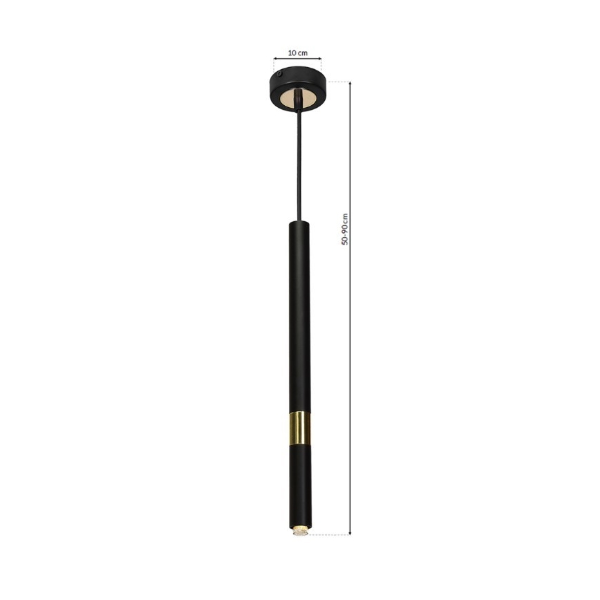 Candelabro suspenso MONZA 1xG9/7W/230V